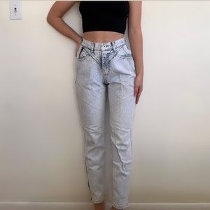 Lee acid wash jeans